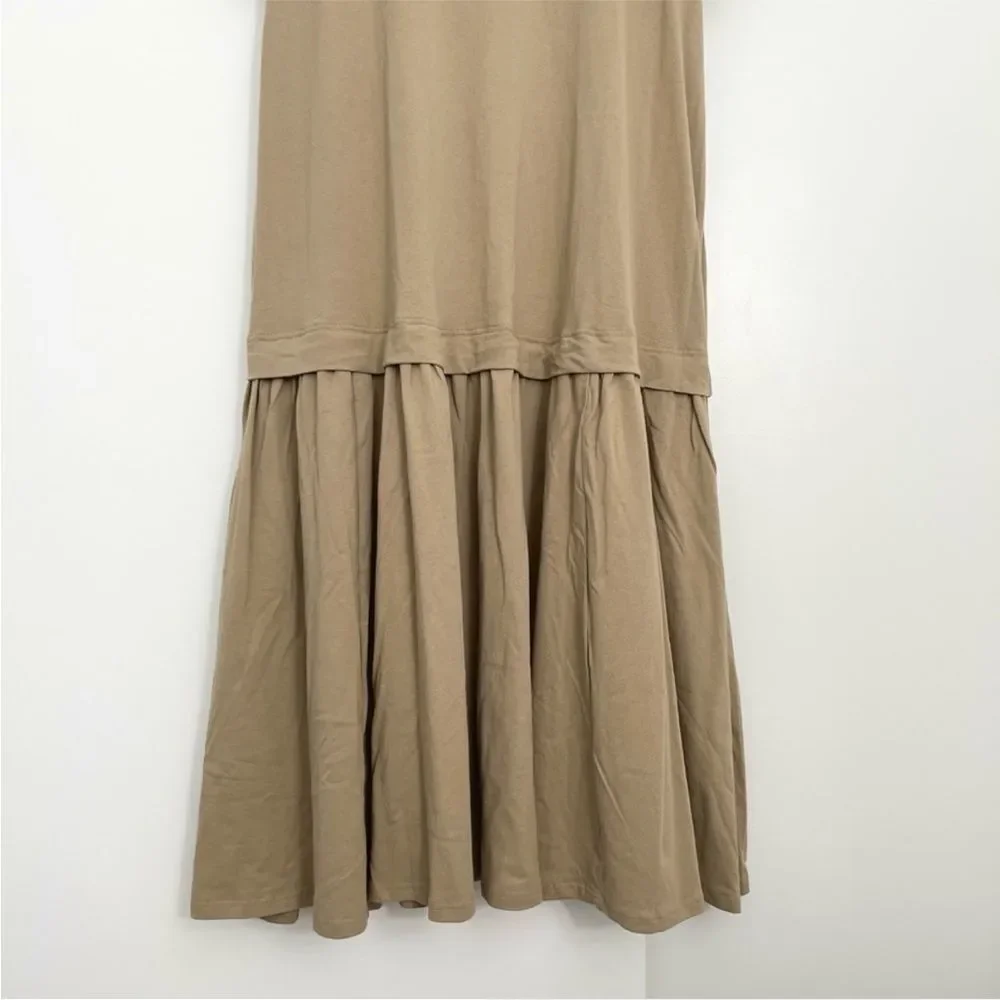 Free People Olive/Taupe Maxi Dress